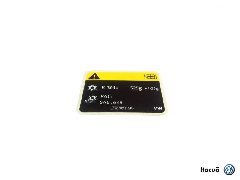 Etiqueta Ar Condicionado Amarok Bora Fusca Jetta