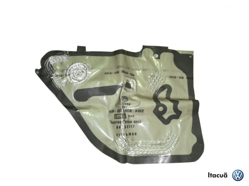 CAPA DE PROTECAO PORTA TRASEIRA LADO DIRETO GOL PARATI