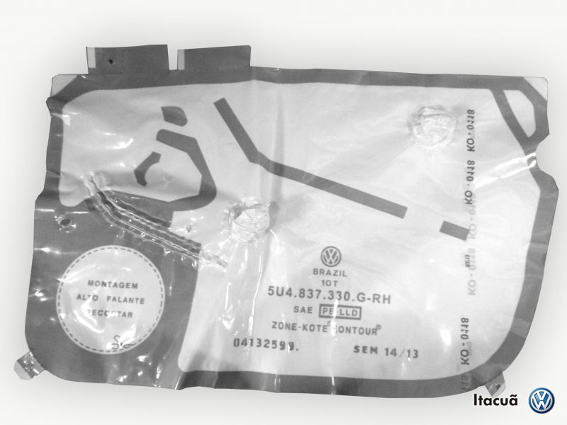 Capa De Proteção Porta Lado Direito Gol Voyage Original Vw