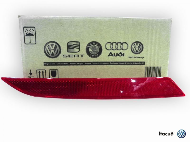 Refletor de Para-choque Vermelho Traseiro lado Direito Gol