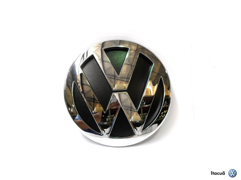 EMBLEMA VW (CROMOPRETO) DIANTEIRO