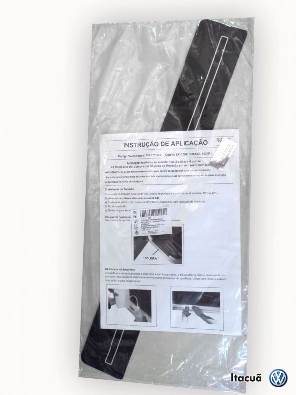 JG SOLEIRA PROT EM VINIL PRETO FOX 2 E4P