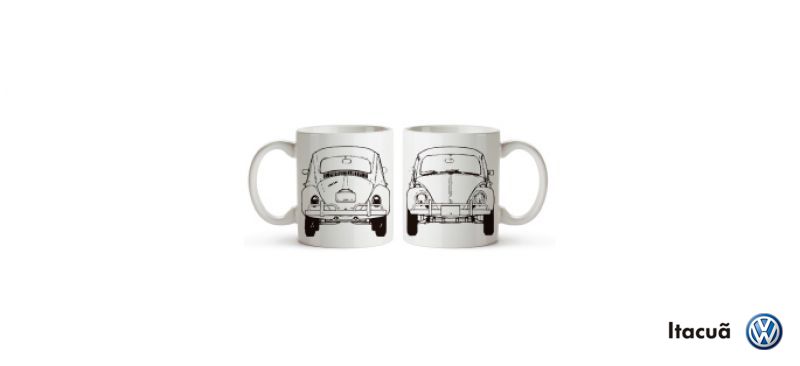 Caneca Authentic Fusca