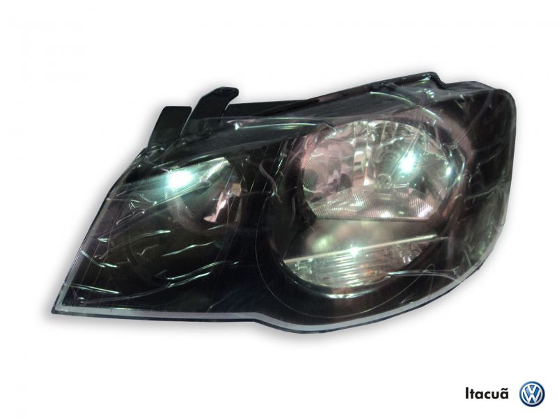Farol Máscara Negra Lado Esquerdo Golf