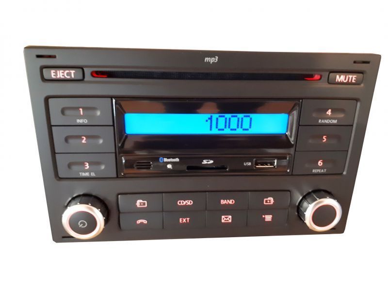 RADIO ESTEREO COM CD PLAYER DUPLO DIN MP