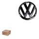 EMBLEMA VW CROMO PRETO JETTA