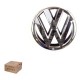 EMBLEMA VW CROMO PRETO JETTA