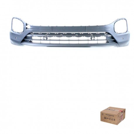 Spoiler de Para-choque Central Preto Texturizado T-Cross