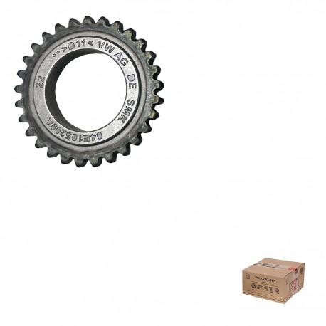 Polia Corrente para Roda  Do Virabrequim Golf Jetta Polo T-Cross Taos Tiguan Virtus