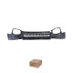 Spoiler Difusor de Para-choque Dianteiro Central Preto Texturizado T-Cross