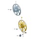VENTILADOR ELETRICO 250W 392MM GOL VOYAGE SAVEIRO