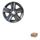 RODA DE LIGA LEVE CINZA ARO 15 FOX SPACEFOX