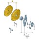PLATO DISCO ORIGINAL 200MM FOX GOL SAVEIRO VOYAGE