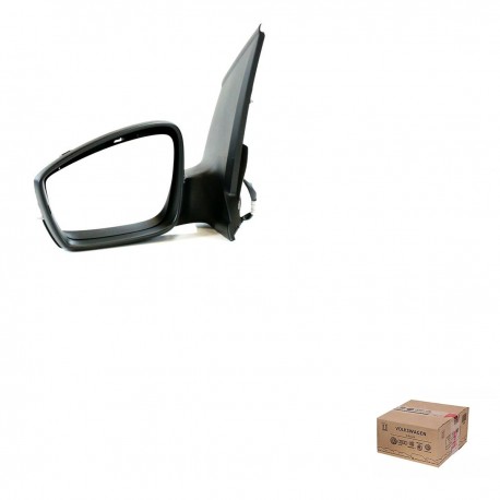 Espelho Retrovisor Preto Lado Esquerdo Fox