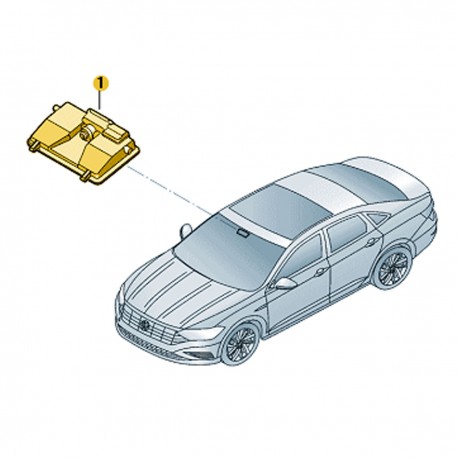 CAMERA PARA ASSISTENCIA MOTORISTA JETTA TAOS TIGUAN PASSAT