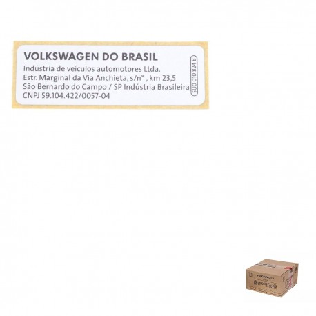 Etiqueta de Advertência Gol Nivus Polo Saveiro Virtus