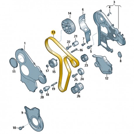 CORREIA DENTADA AMAROK