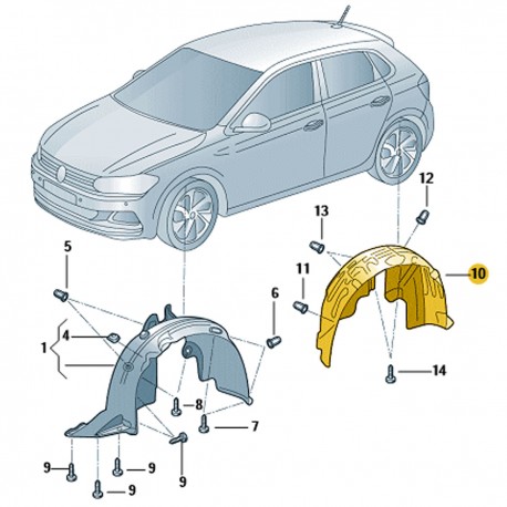 PARABARRO TRASEIRO LADO DIREITO POLO