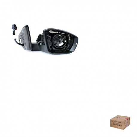 Espelho Retrovisor Elétrico Preto Lado Direito Nivus Polo Virtus