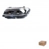 Farol Máscara Negra LED Lado Esquerdo Tiguan