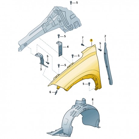 PARALAMA LADO DIREITO TERA