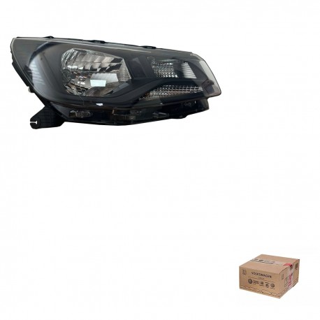 FAROL MASCARA NEGRA LADO DIREITO SAVEIRO