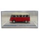 MINIATURA T1 KOMBI LUXO 1973 VERMELHA BRANCO