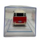 MINIATURA T1 KOMBI LUXO 1973 VERMELHA BRANCO