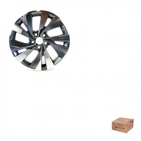 RODA DE LIGA LEVE ARO 16 DIAMANTE ESCURO MET. PRATA POLO VIRTUS