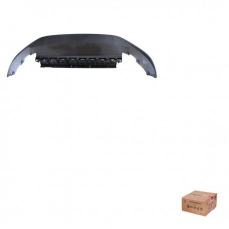 Spoiler Difusor de Para-choque Dianteiro Central Preto Texturizado Nivus