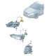 Lâmpada de Farol de Milha H11 Amarok Golf Jetta New Beetle Passat Touareg
